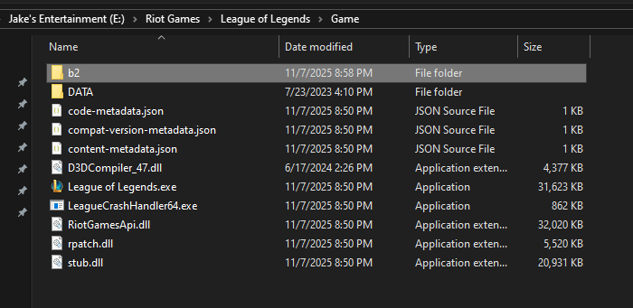 Hướng dẫn đổi tên thư mục từ a1 sang b2